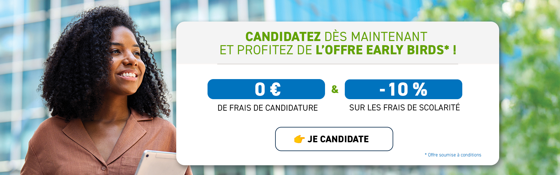 Early Birds offre IMIS